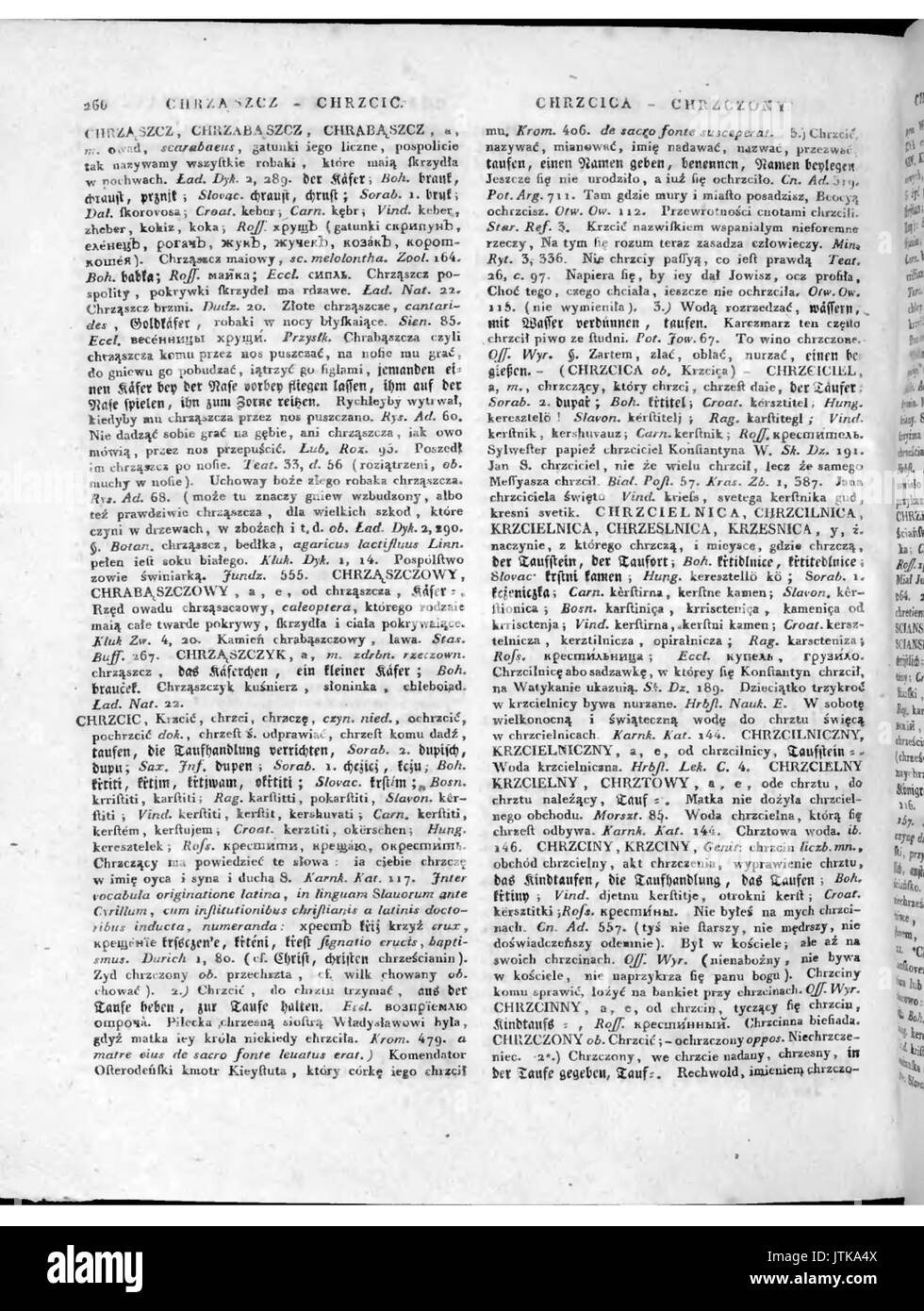 slownik-jezyka-polskiego-tom-1-266-stock-photo-alamy