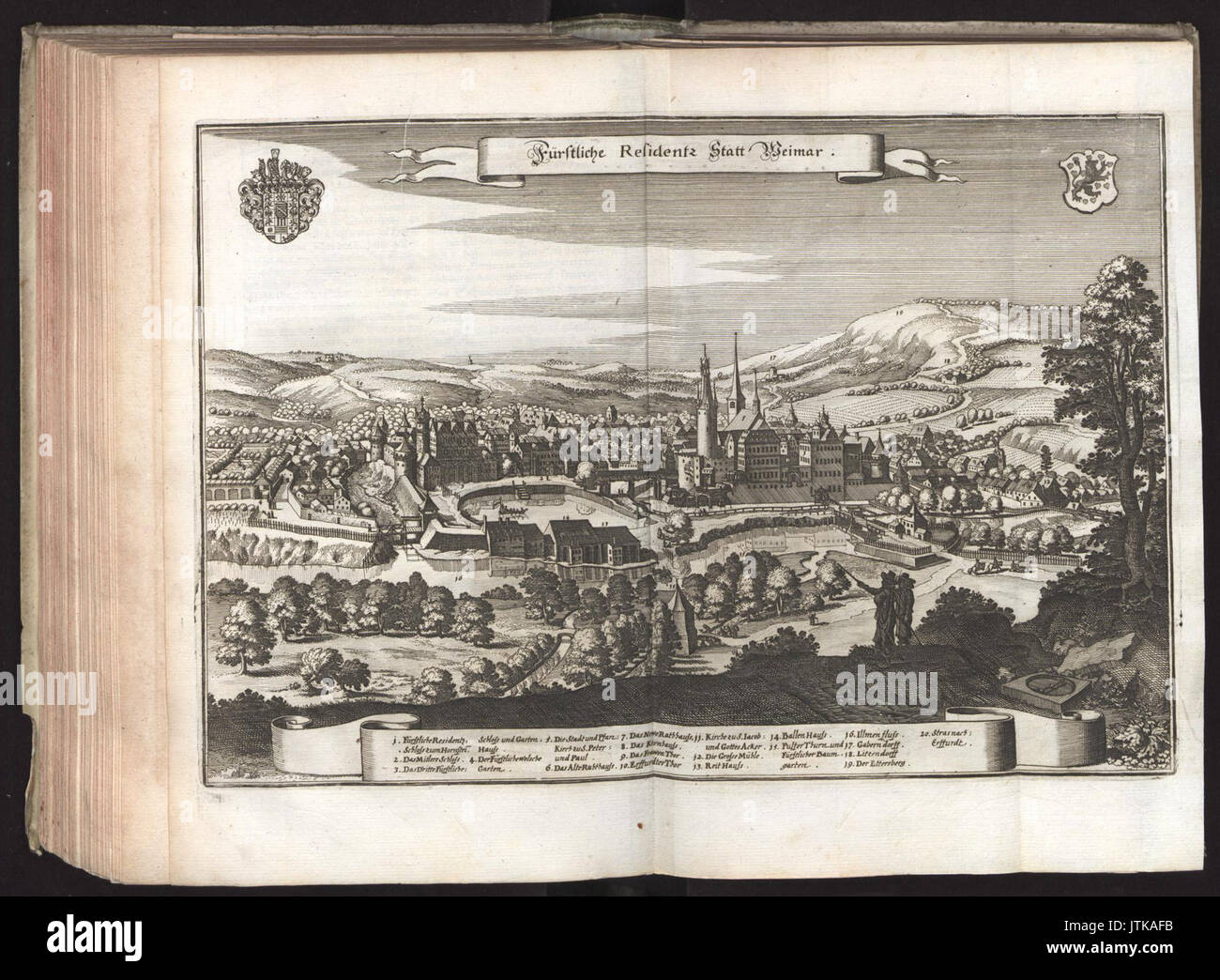 Superioris Saxoniae (Merian) 352 Stock Photo - Alamy