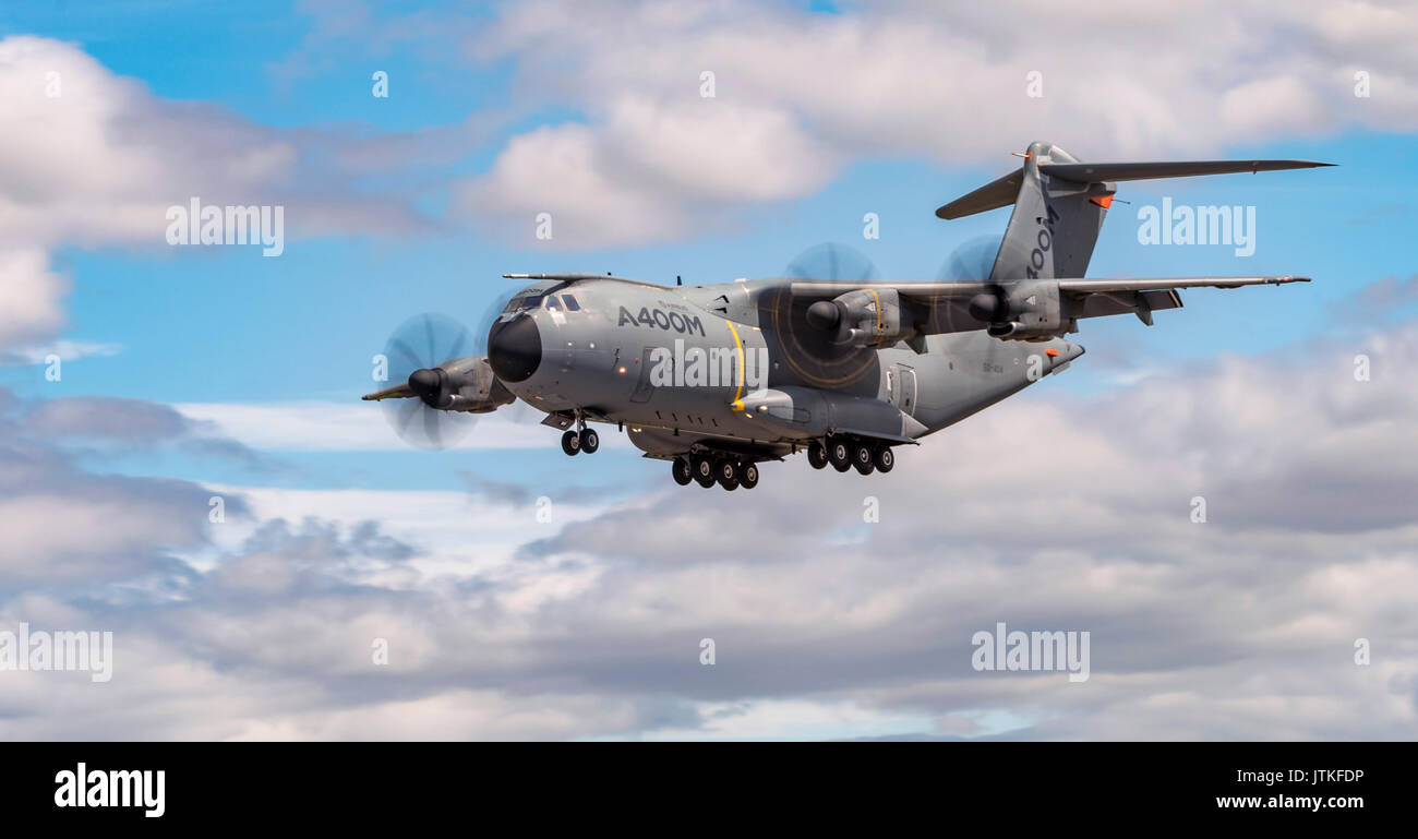 A400M Airbus Defence and Space, at the Royal International Air tattoo Stock Photo