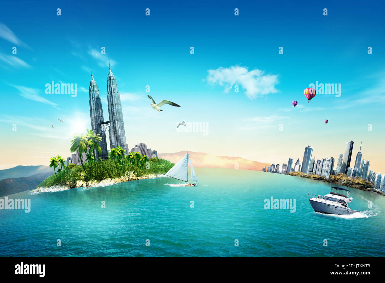 Around world yacht hi-res stock photography and images - Alamy