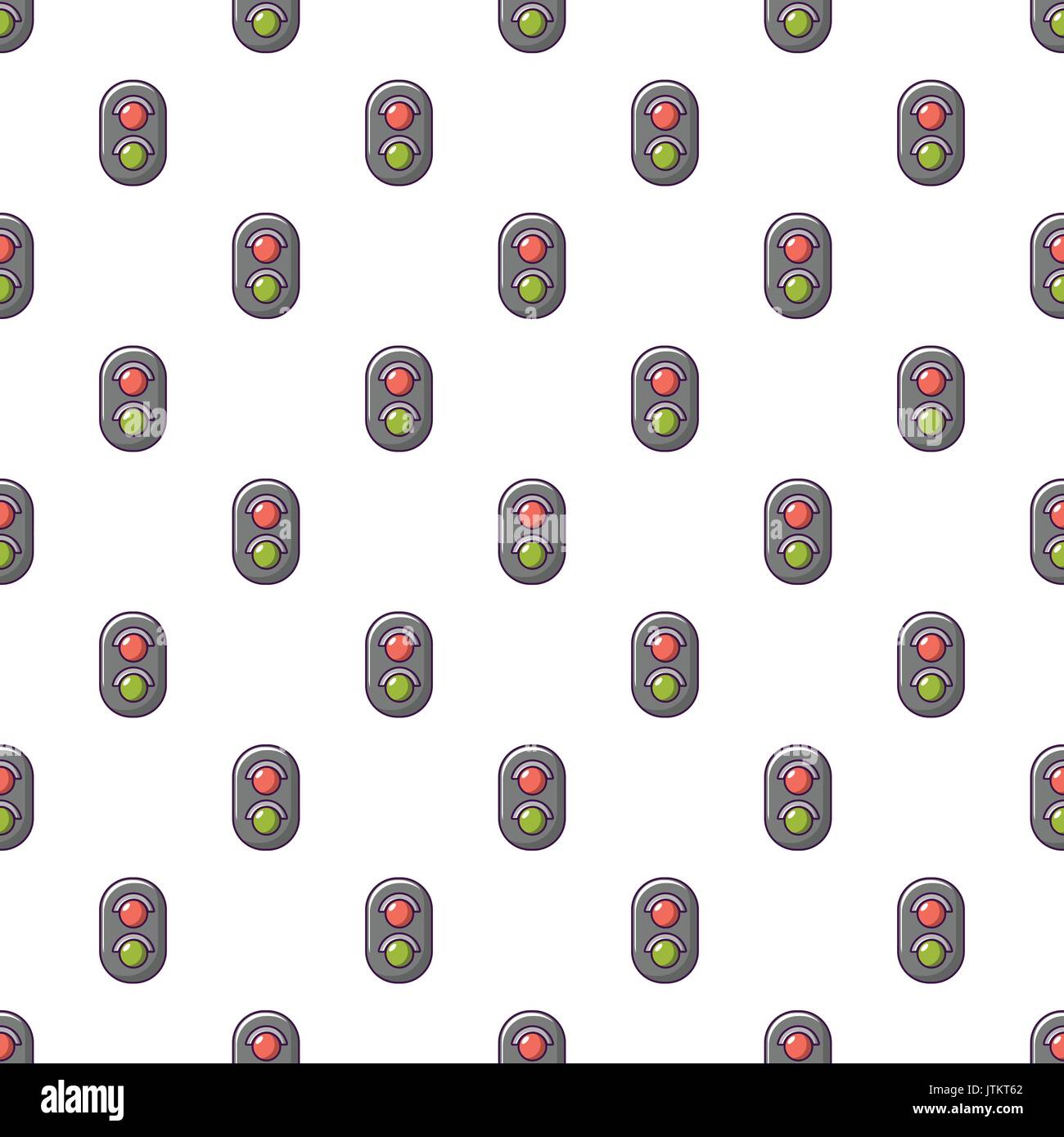 Pattern Road Light Traffic light railway pattern seamless Stock Vector Image & Art - Alamy