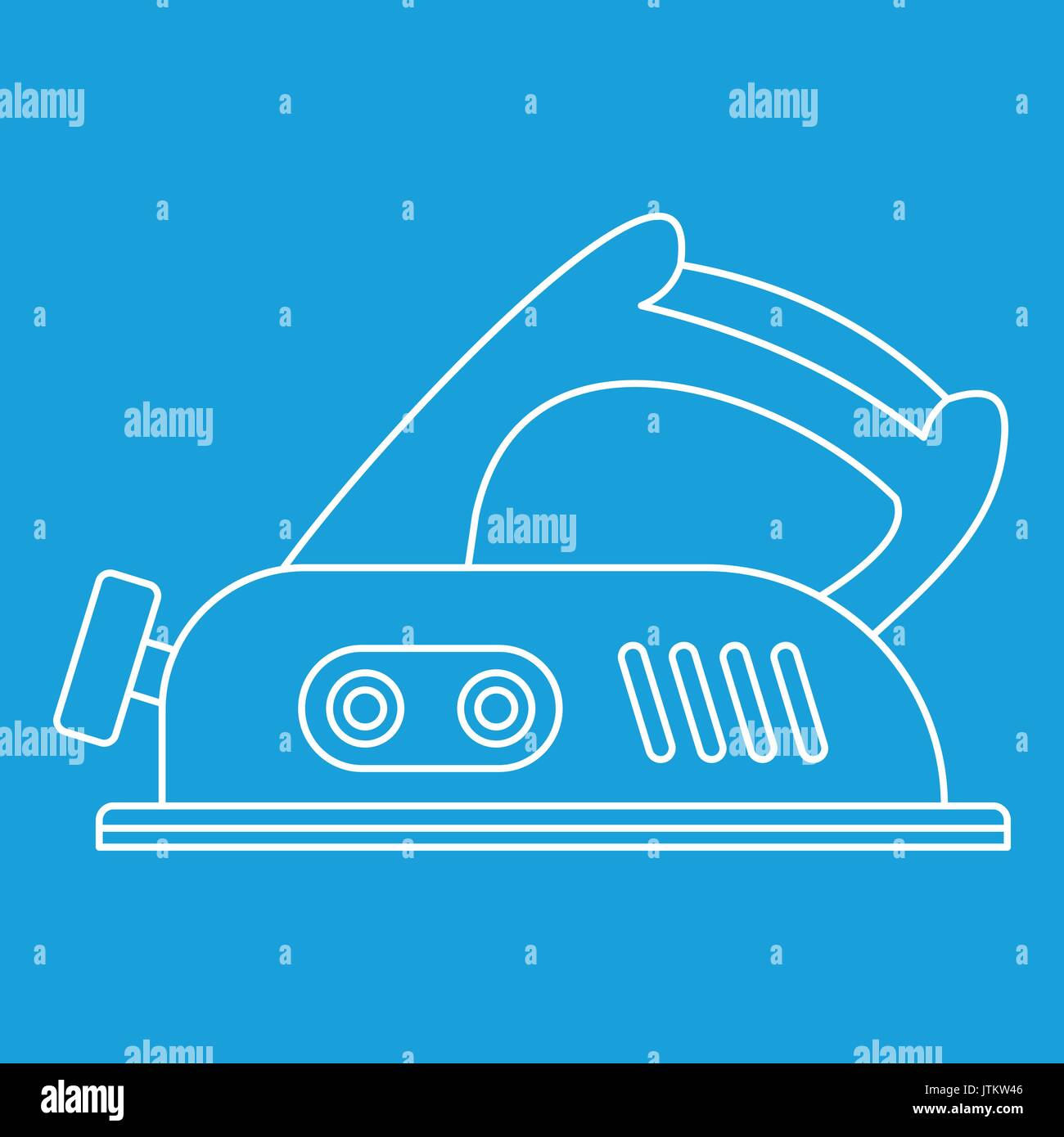 Jack plane icon outline Stock Vector