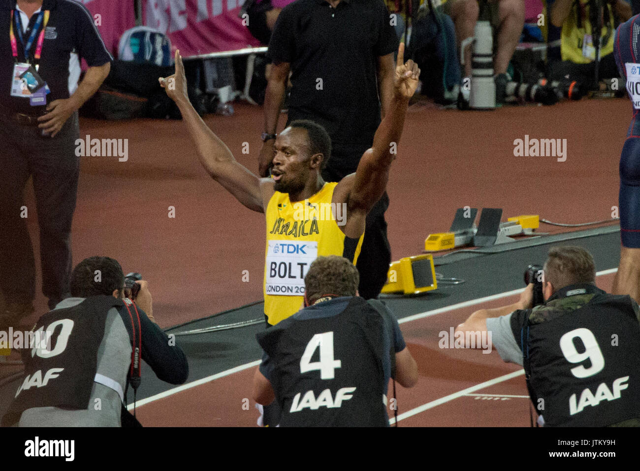 IAAF world athletic Championships, London stadium 2017 Stock Photo