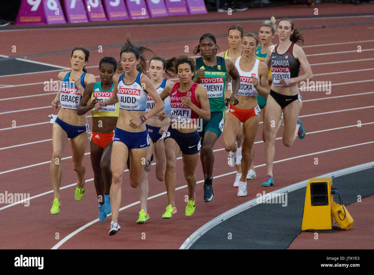 IAAF world athletic Championships, London stadium 2017 Stock Photo