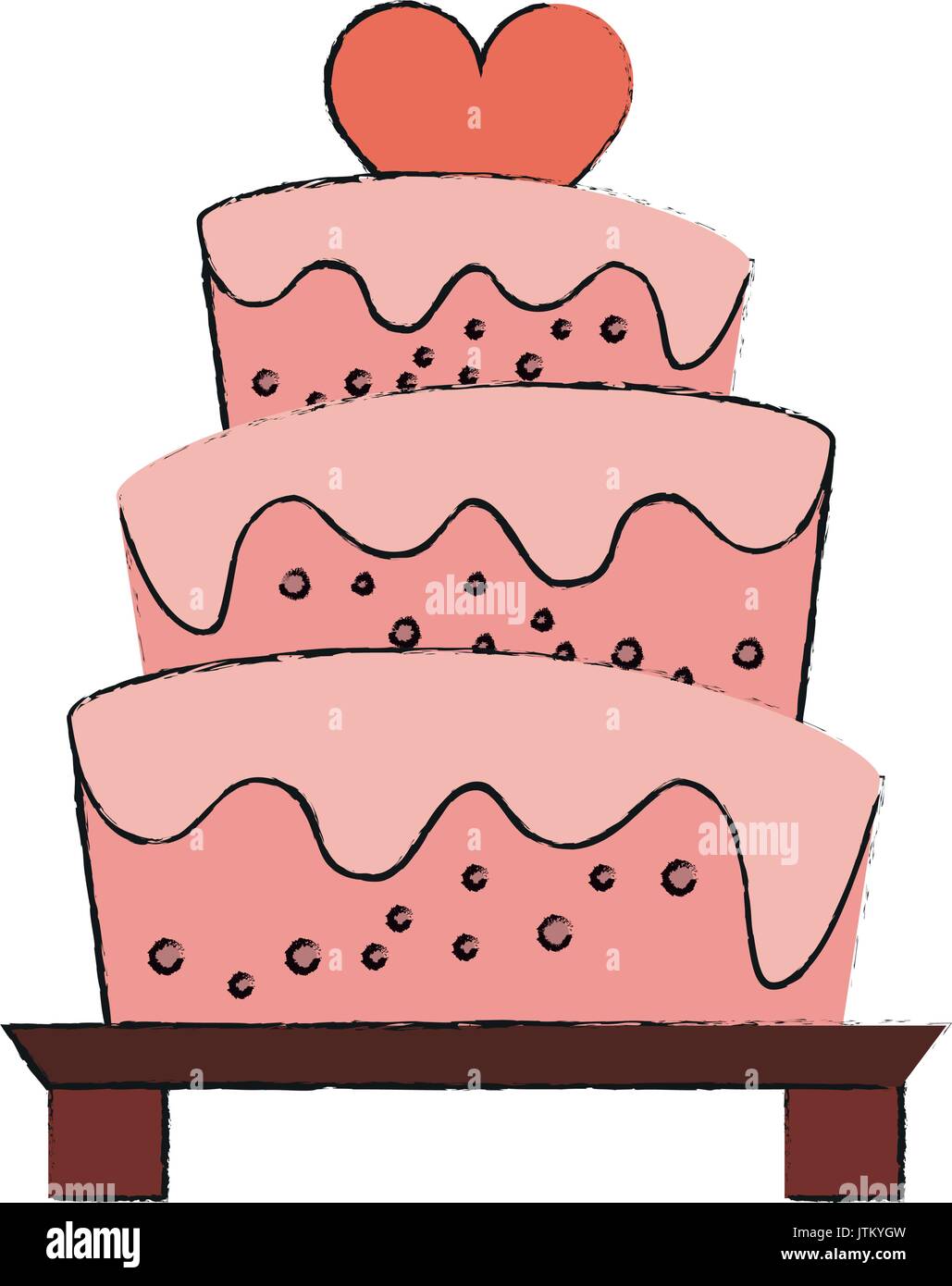 cake vector illustration Stock Vector Image & Art - Alamy