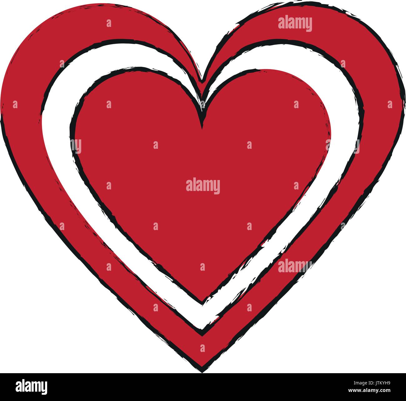heart vector illustration Stock Vector Image & Art - Alamy