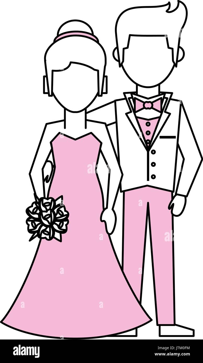 couple vector illustration Stock Vector Image & Art - Alamy
