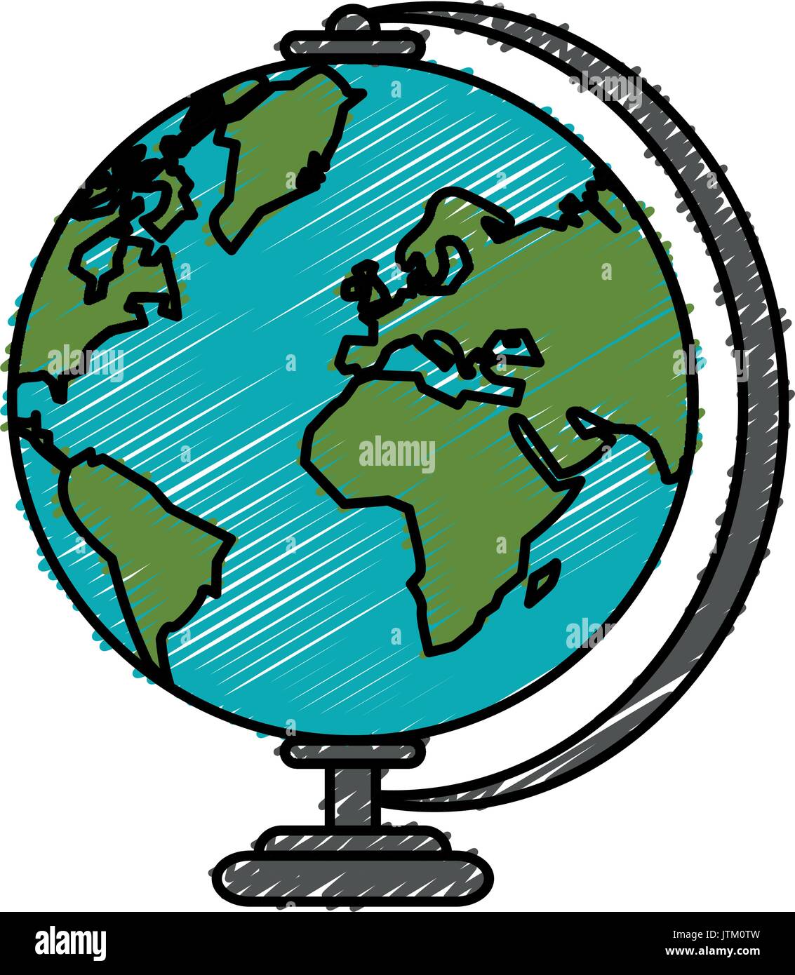 globe vector illustration Stock Vector Image & Art - Alamy