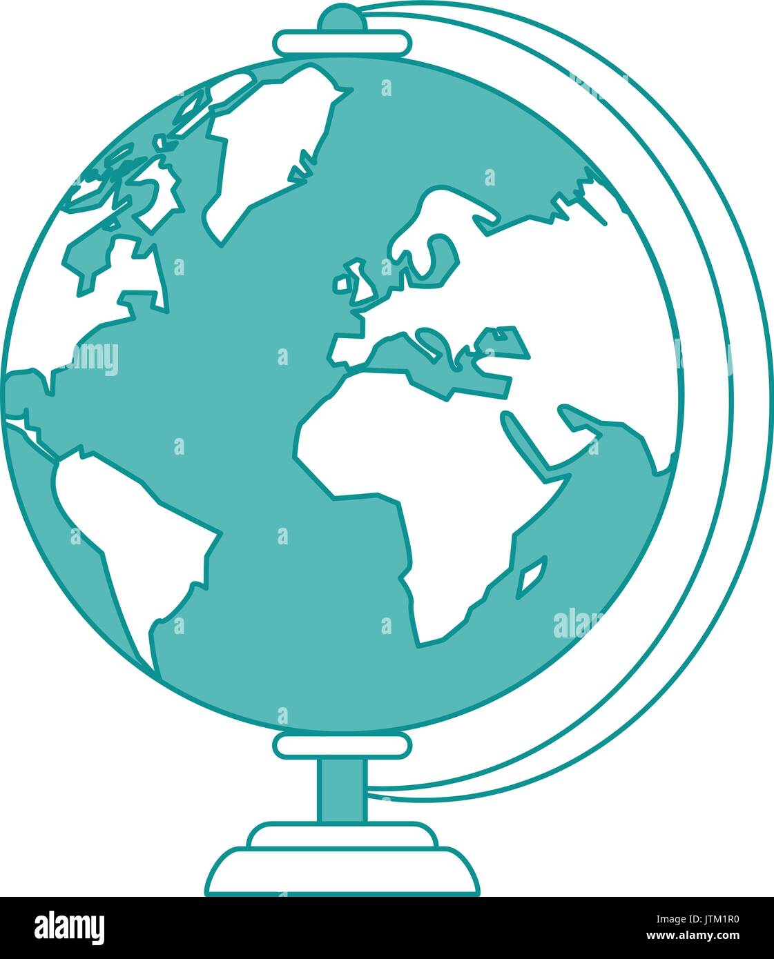 globe vector illustration Stock Vector Image & Art - Alamy