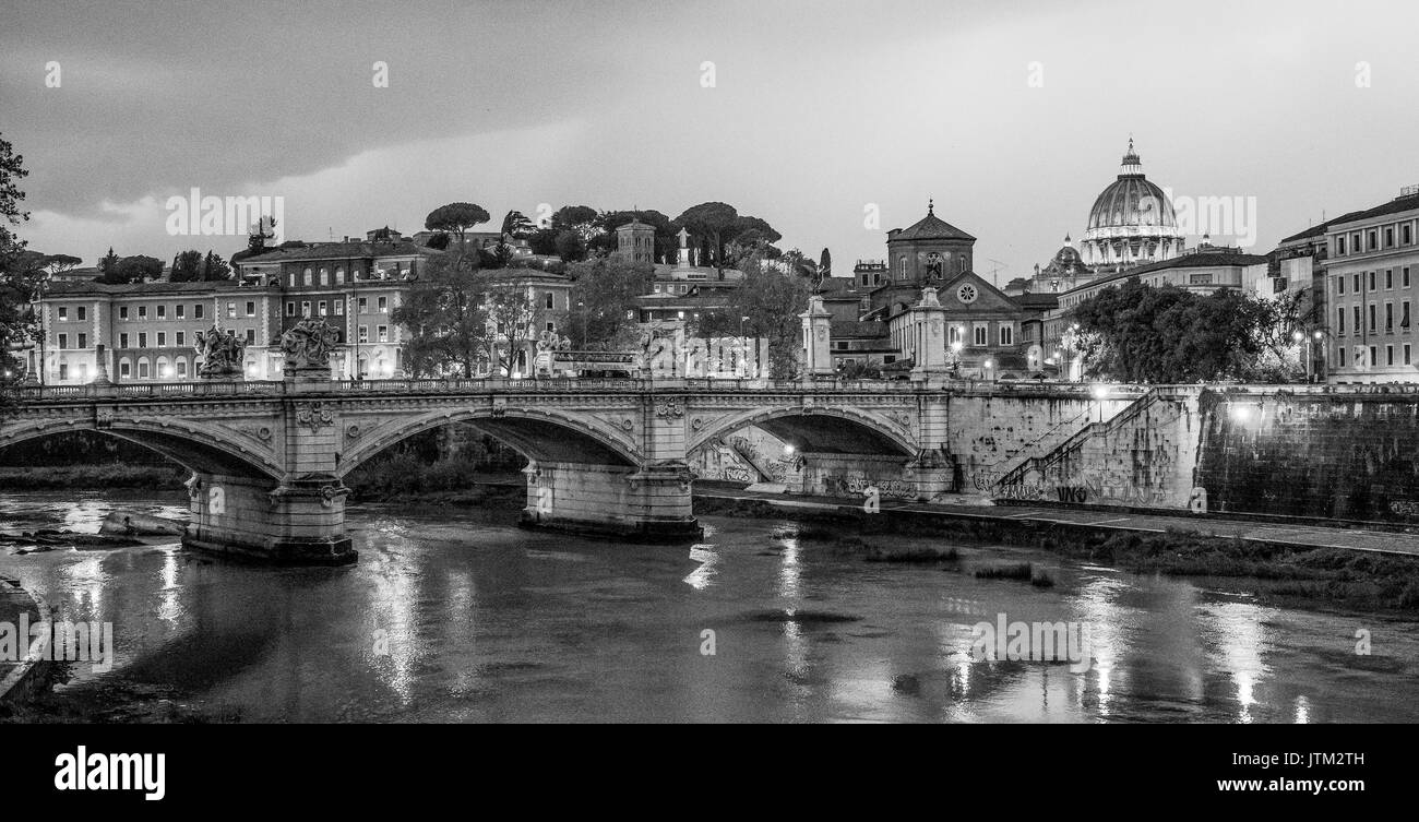 Ancient rome town street view Black and White Stock Photos & Images - Alamy