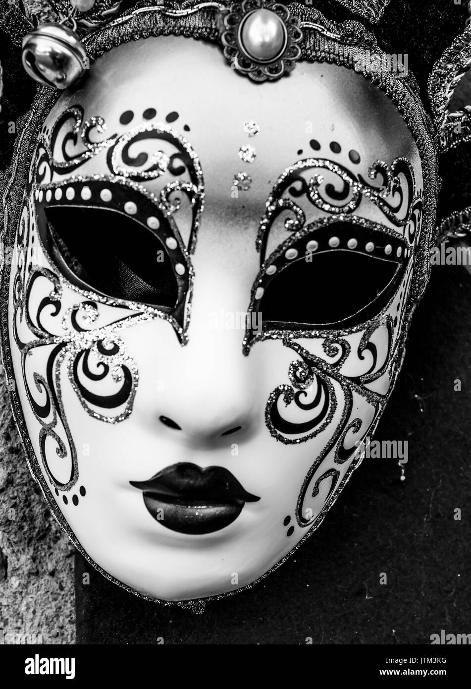 Masquerade Masks Black And White