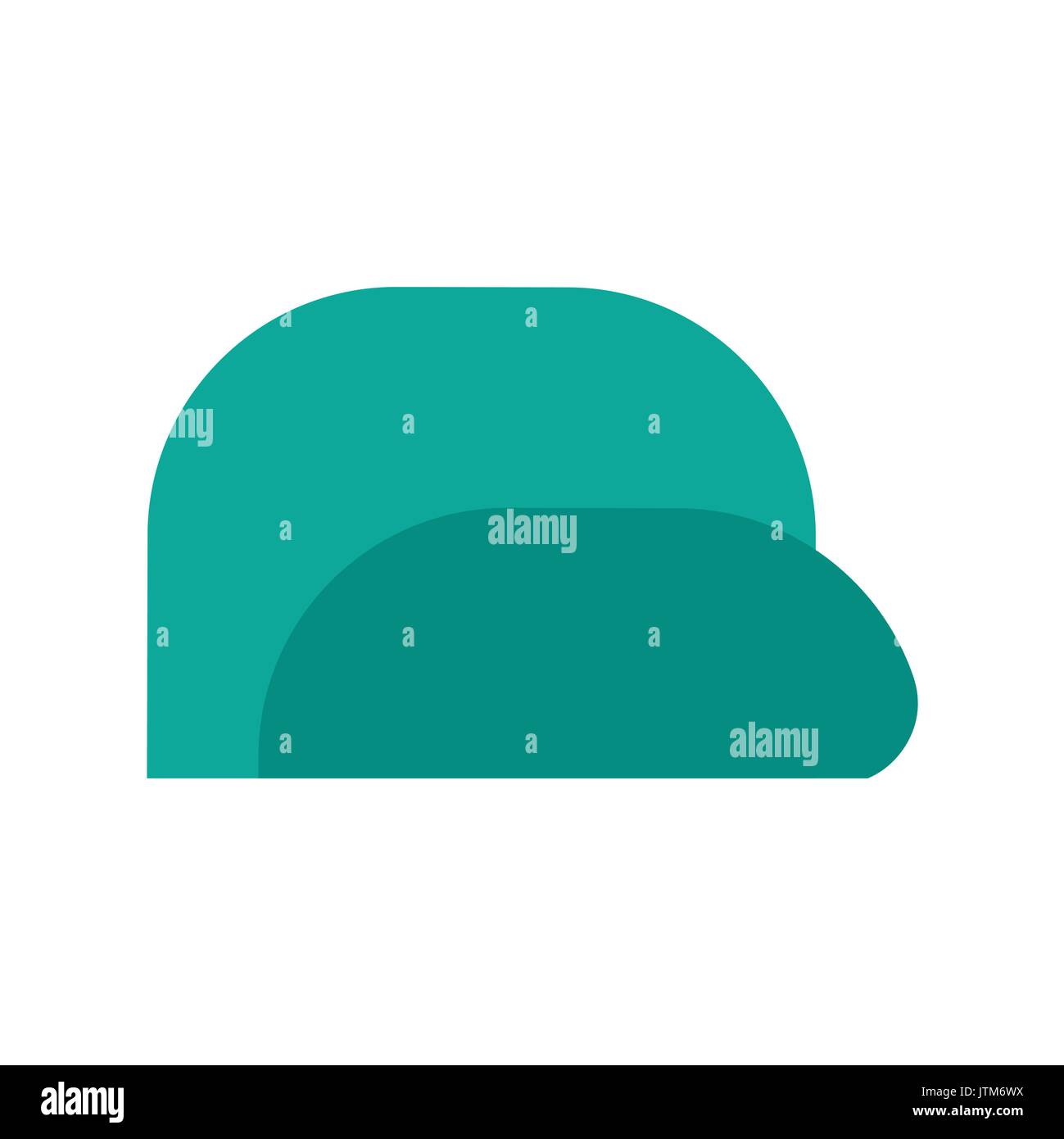 Baseball cap isolated. Summer peaked cap with visor Stock Vector Image