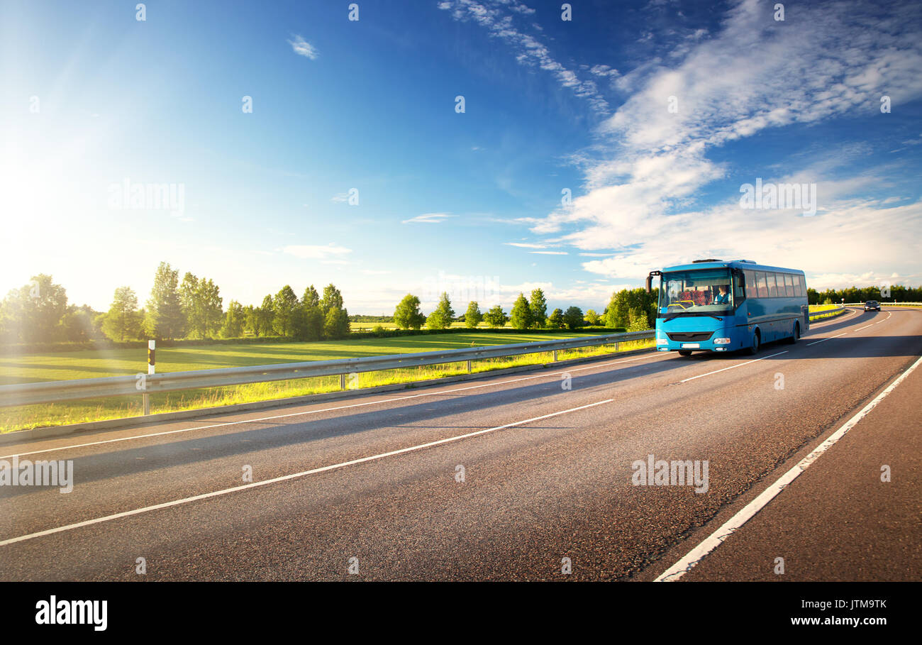 Fast asphalt and bus hi-res stock photography and images - Alamy