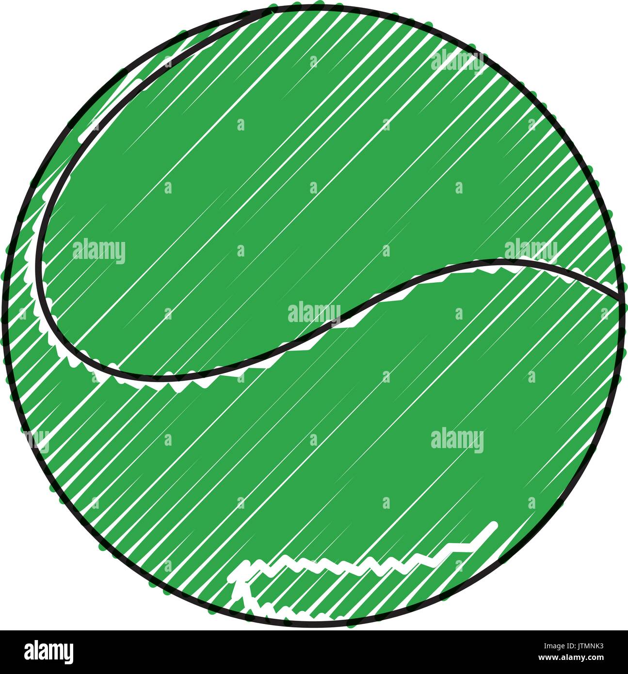 Sport tennis ball Stock Vector Image & Art - Alamy