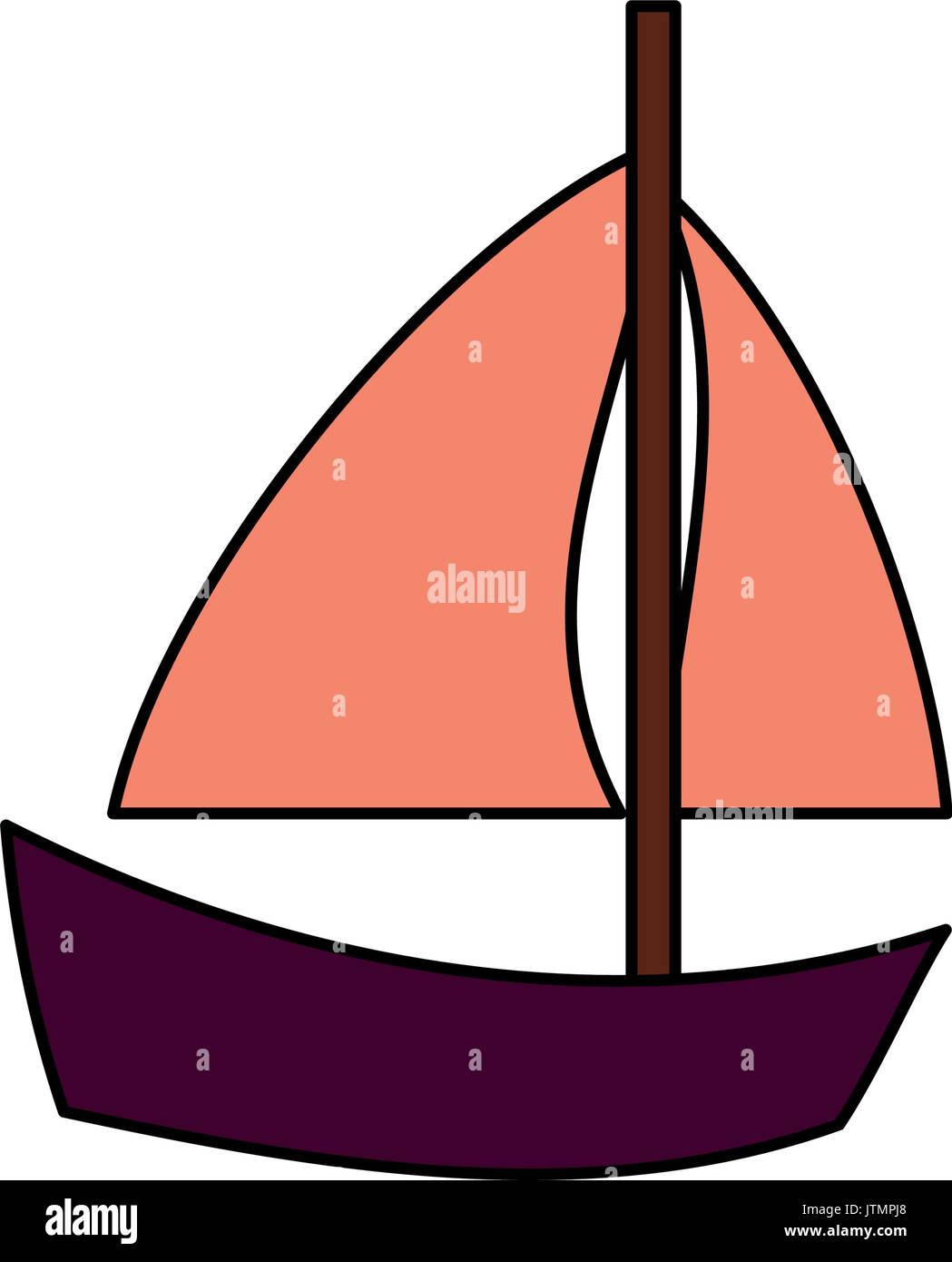 sail-boat-symbol-stock-vector-image-art-alamy