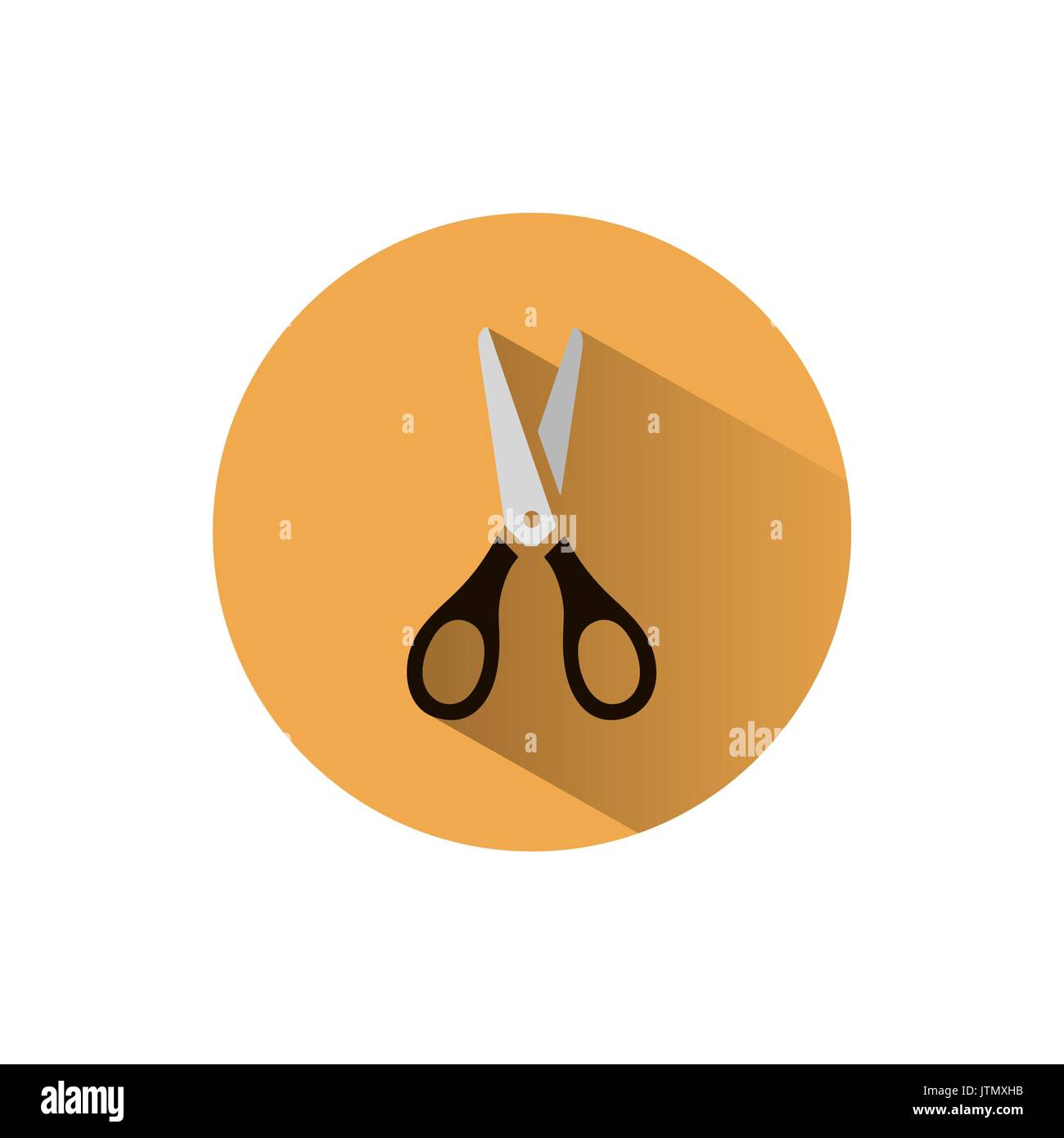 https://c8.alamy.com/comp/JTMXHB/scissors-icon-with-shadow-on-a-yellow-circle-JTMXHB.jpg