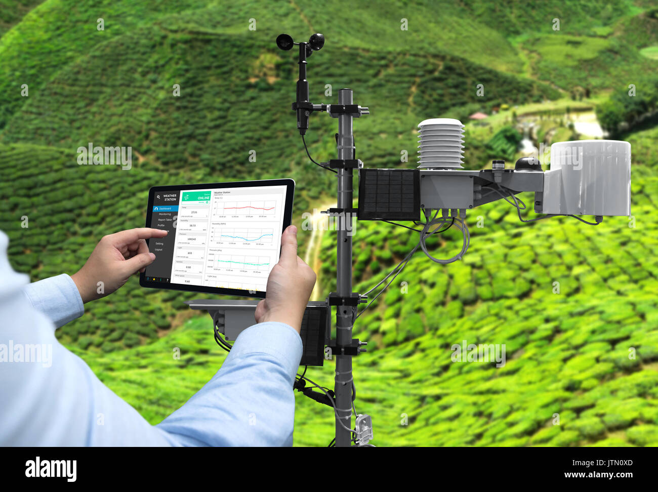 Solar collector anemometer hires stock photography and images Alamy