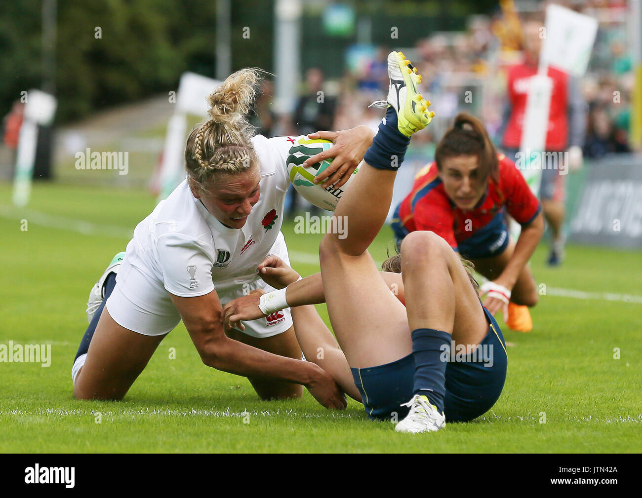 Kay Wilson Rugby Englands kay wilson scores hi-res stock photography and images - Alamy