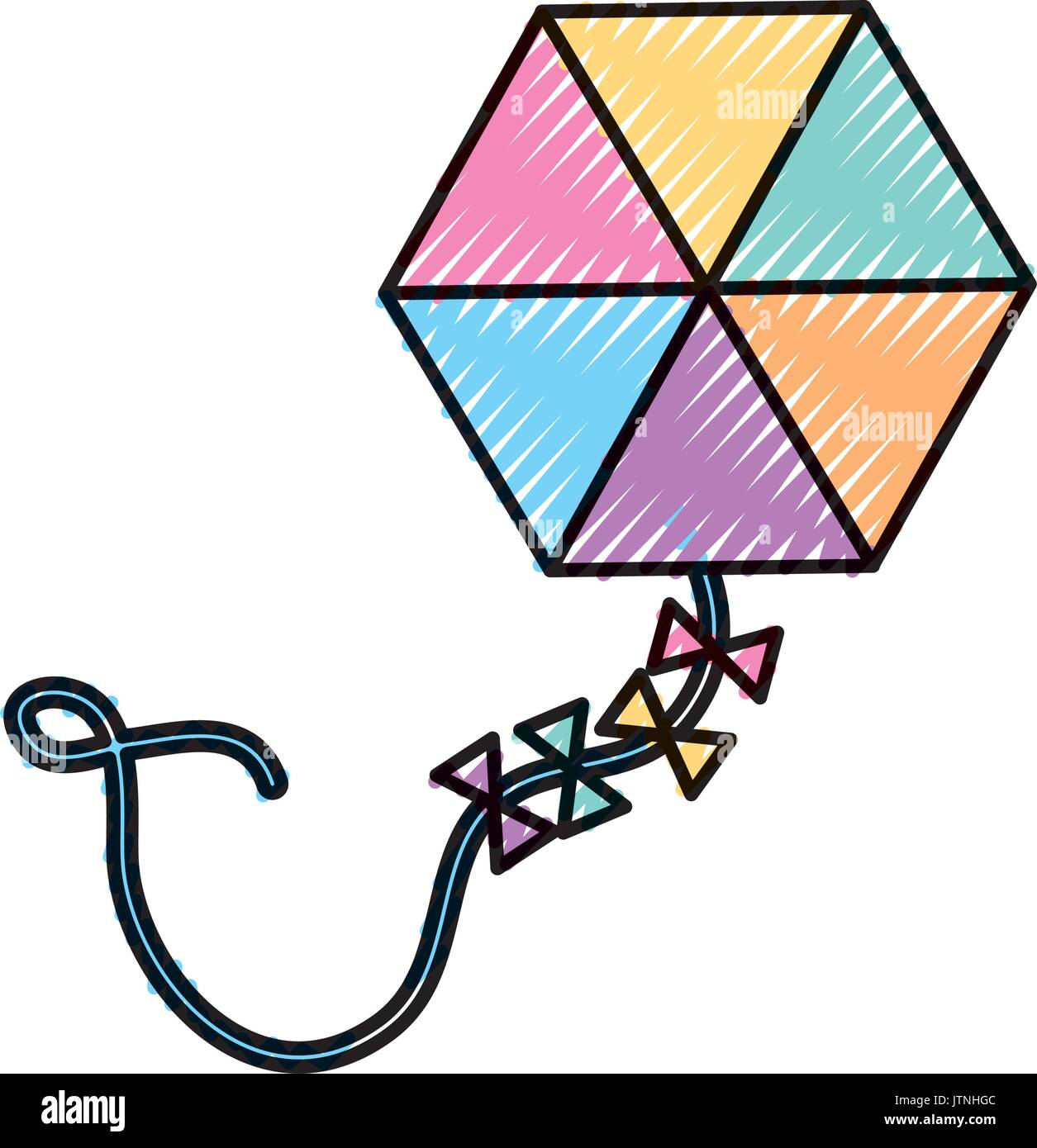 beautiful kite flying icon Stock Vector Image & Art - Alamy