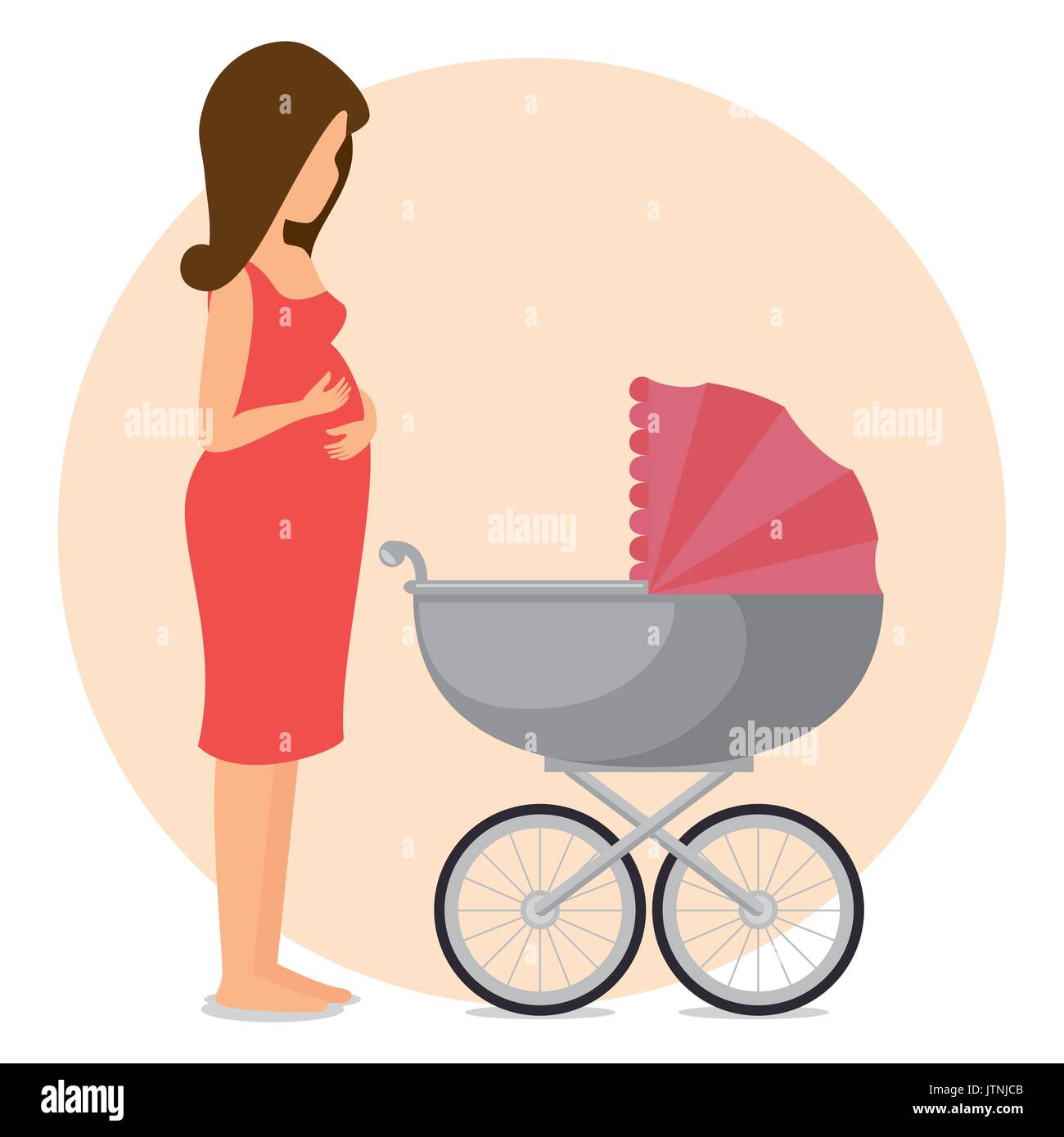 pregnancy newborn baby icon Stock Vector Image & Art - Alamy