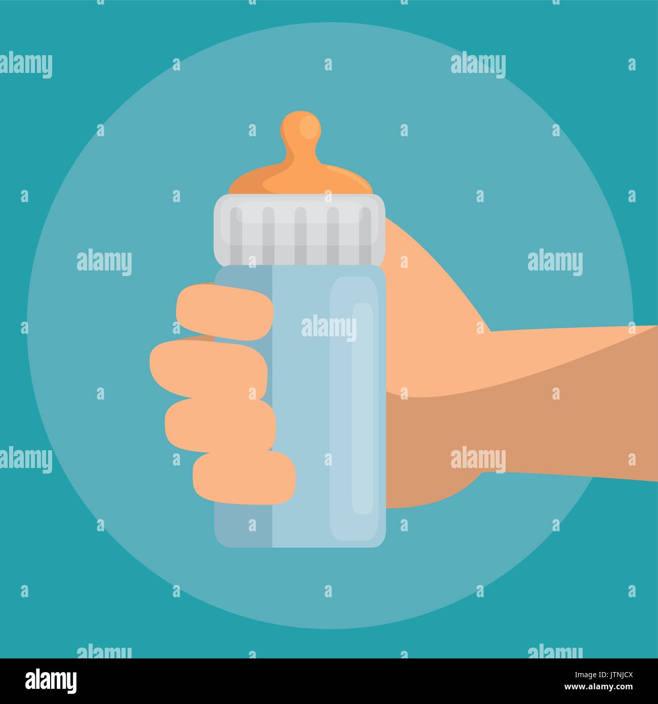 baby bottle icon Stock Vector Image & Art - Alamy