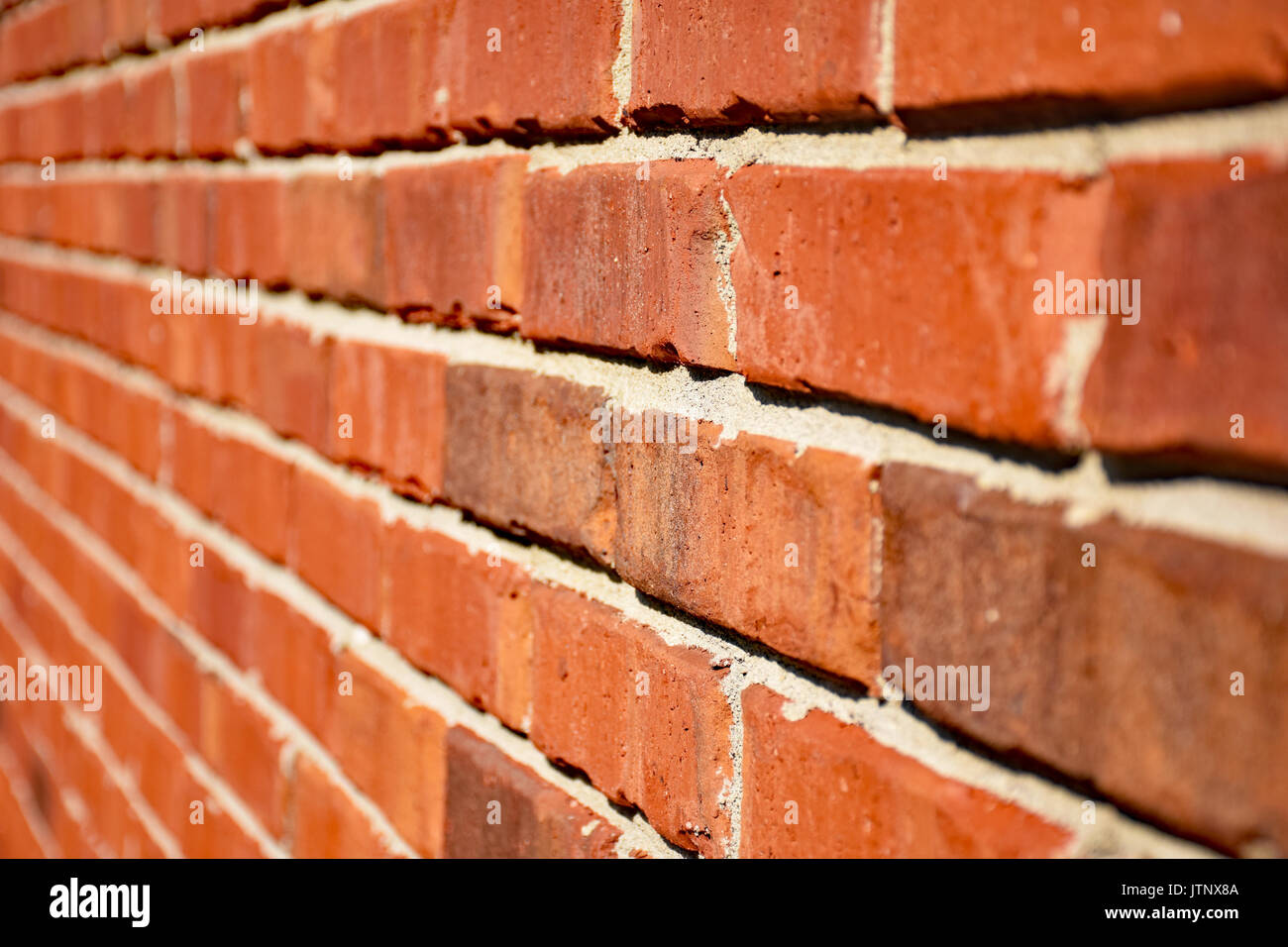 Brick Wall Length Stock Photo Alamy