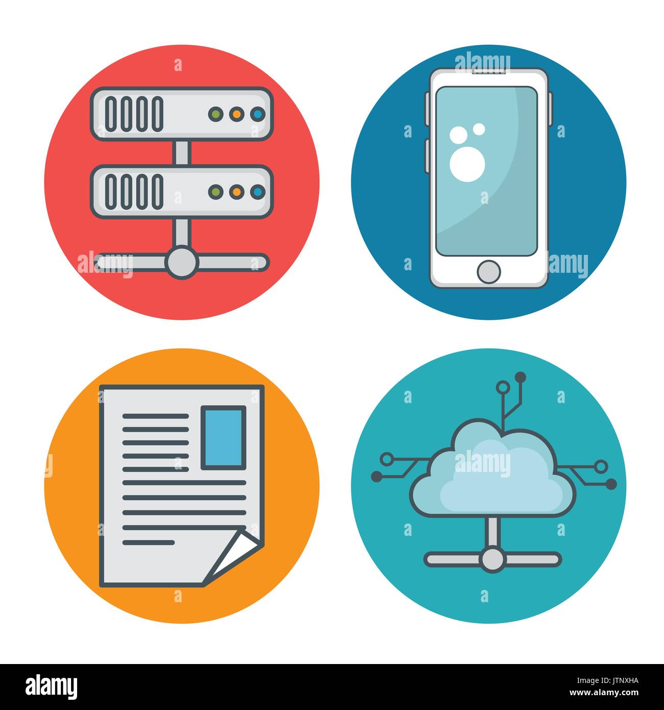 internet security icon set vector illustration graphic design Stock ...