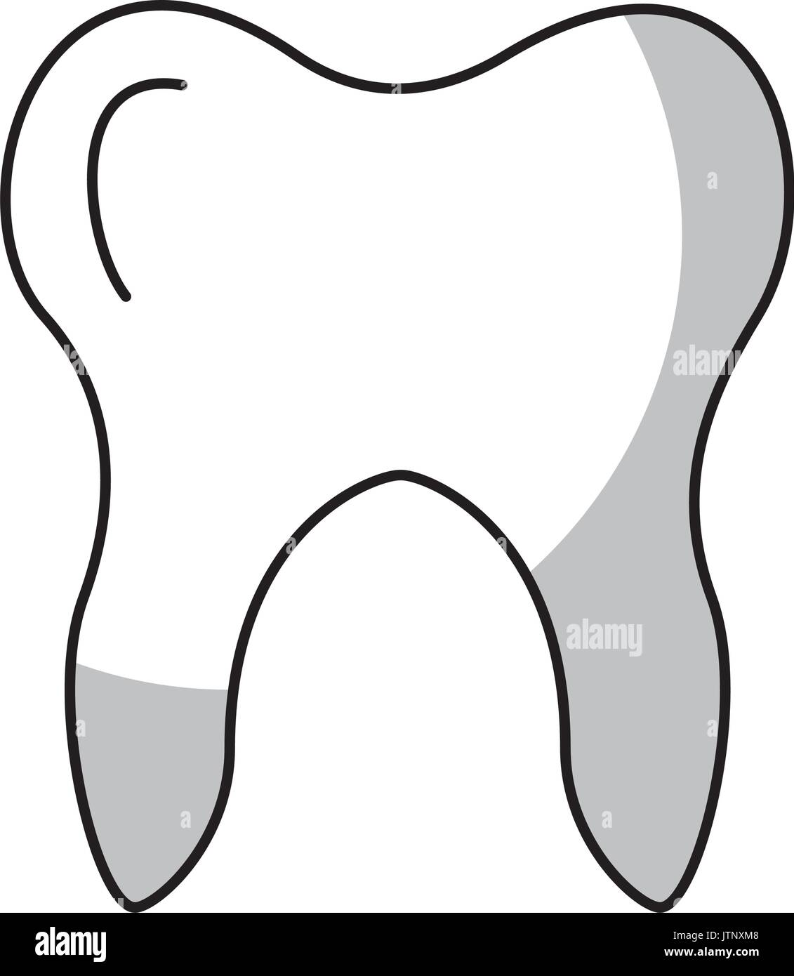 Human tooth isolated icon Stock Vector Image & Art - Alamy