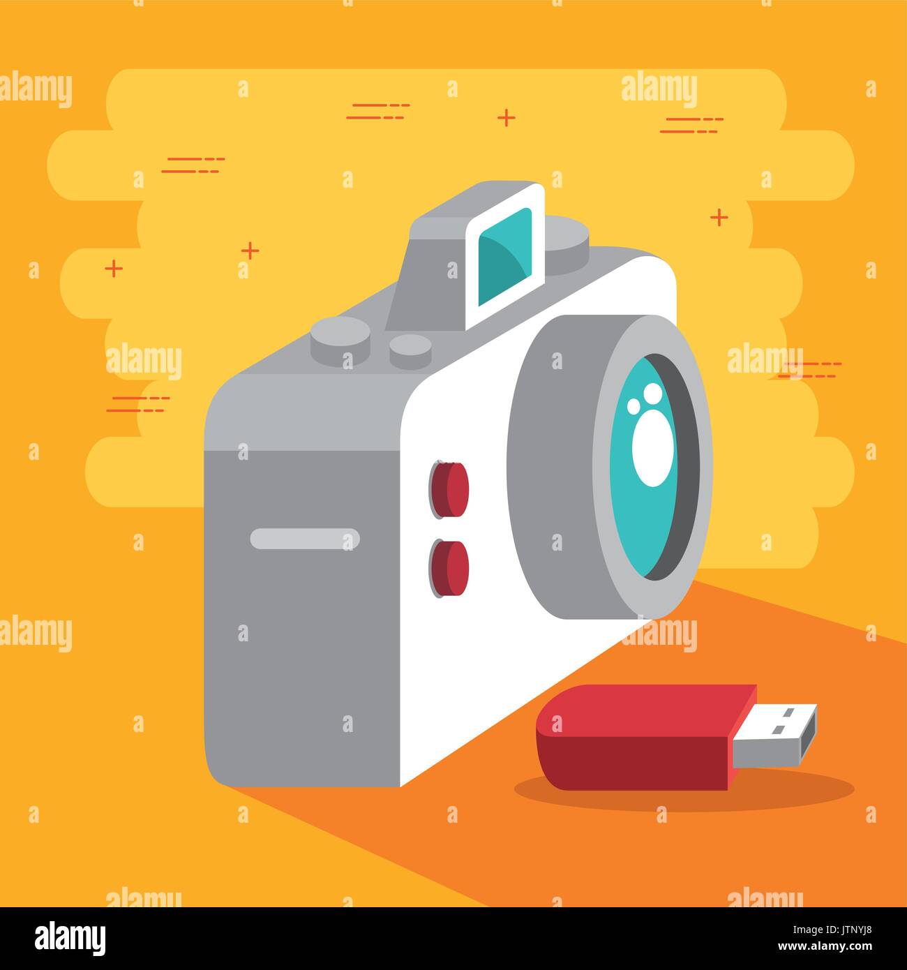 isometric technology 3D concept vector illustration graphic design ...