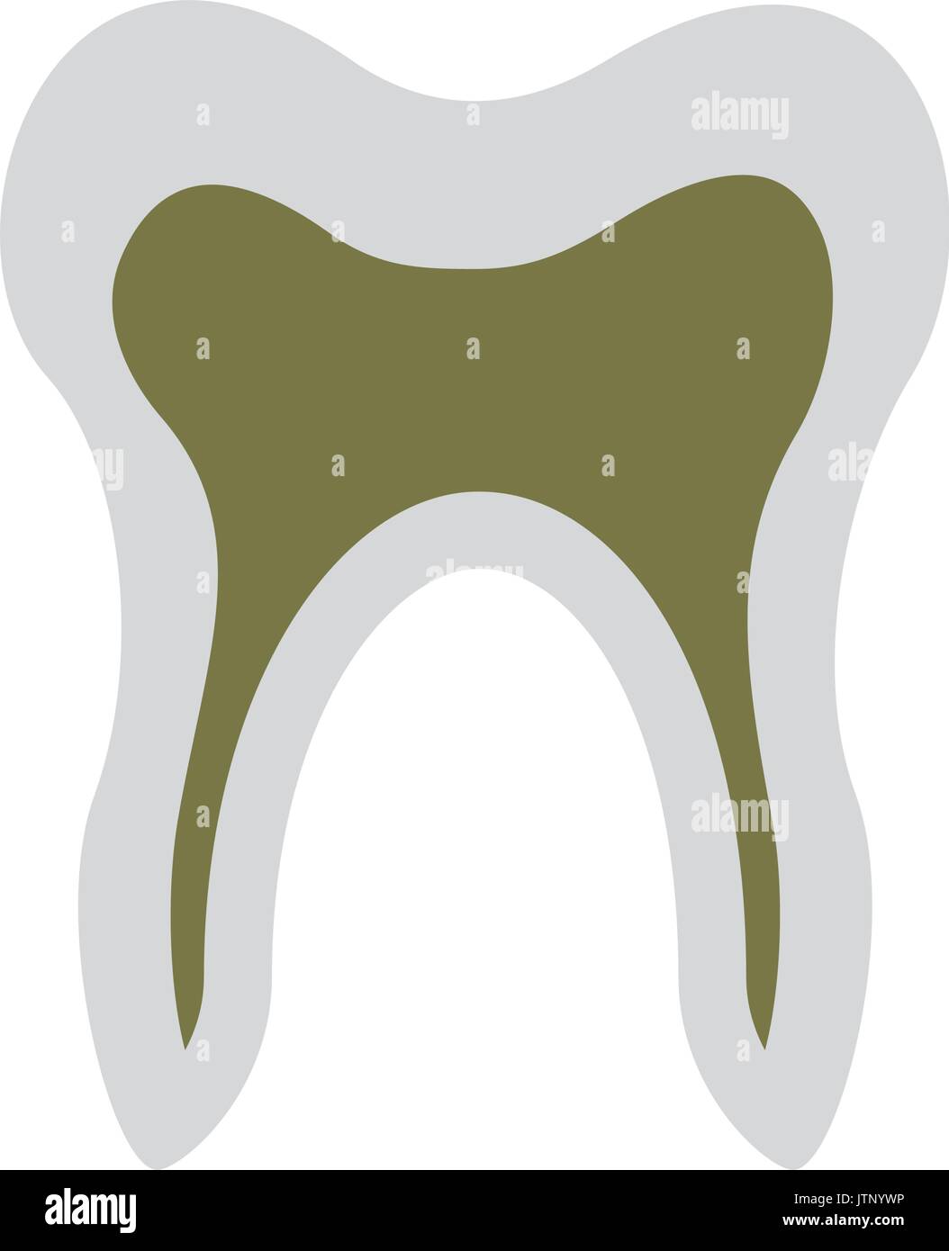 Human tooth isolated icon Stock Vector Image & Art - Alamy