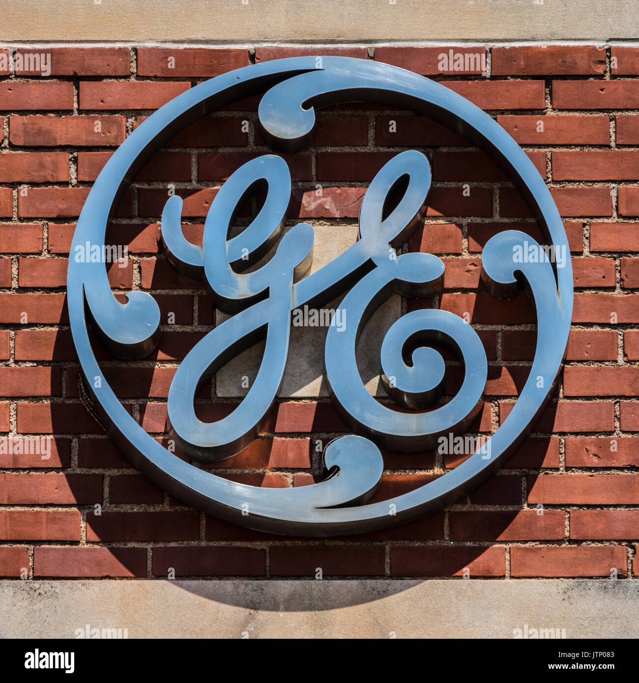 Ft. Wayne Circa August 2017 General Electric Factory. GE divisions