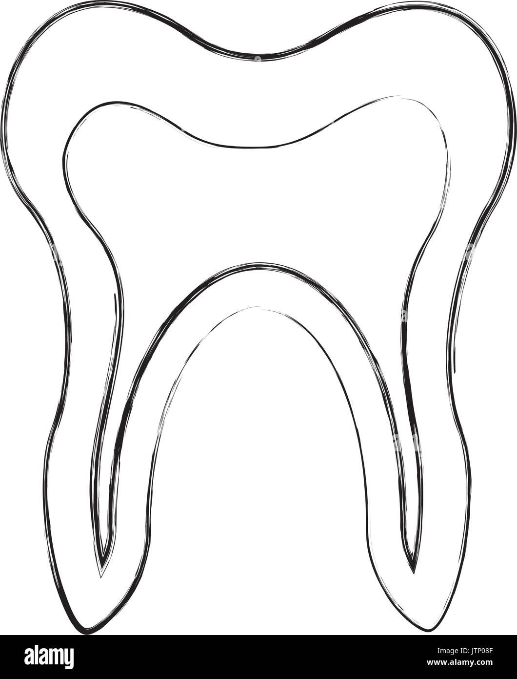 Human tooth isolated icon Stock Vector Image & Art - Alamy