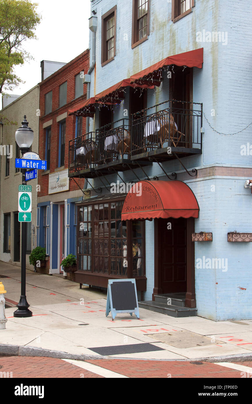 Wilmington north carolina riverwalk hires stock photography and images