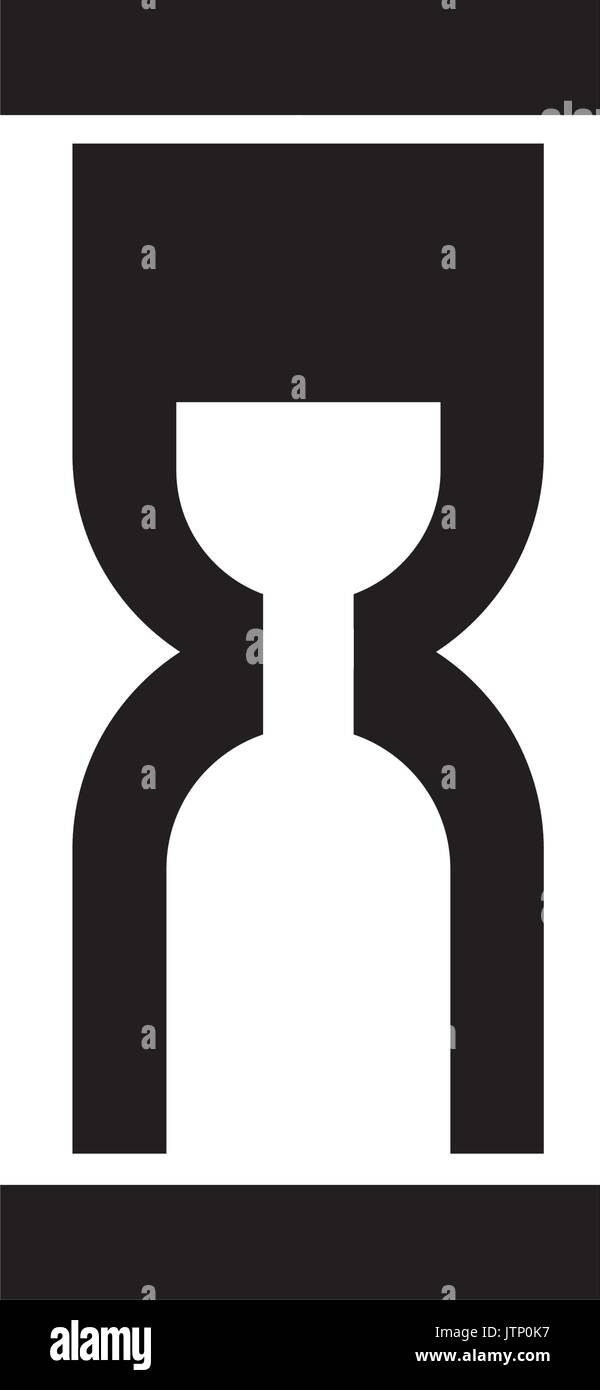 hourglass time isolated icon Stock Vector Image & Art - Alamy