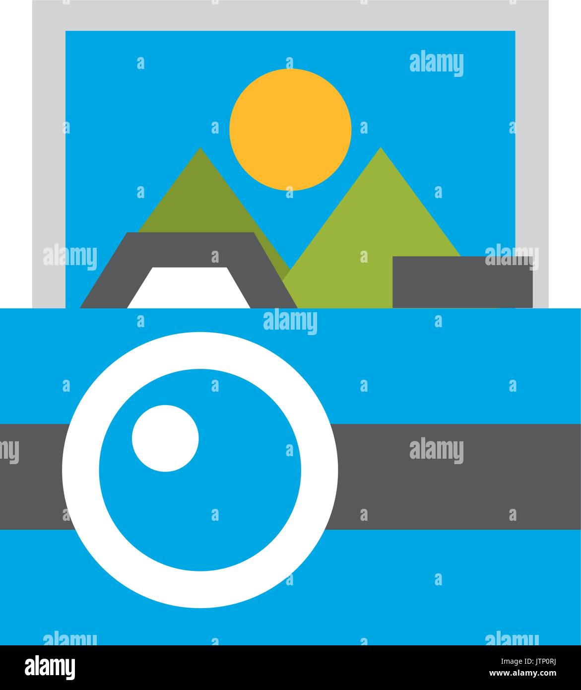camera photographic with picture Stock Vector Image & Art - Alamy