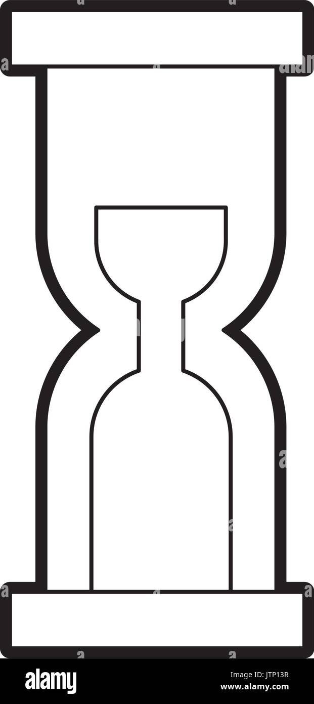 hourglass time isolated icon Stock Vector Image & Art - Alamy