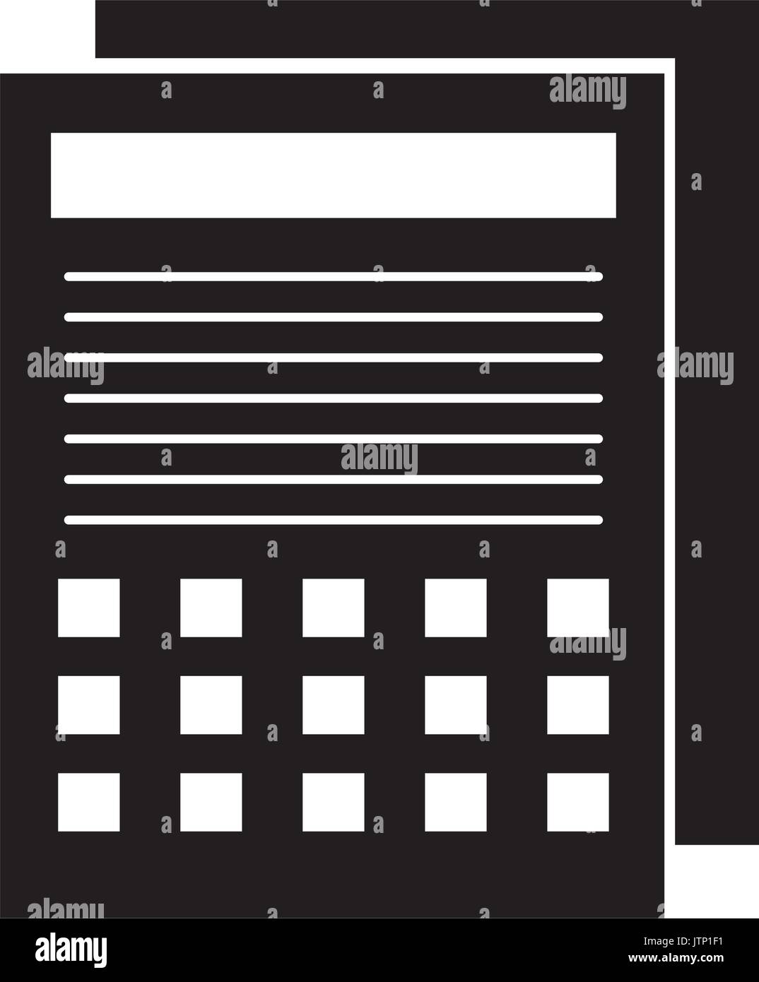 calendar reminder isolated icon Stock Vector Image & Art - Alamy
