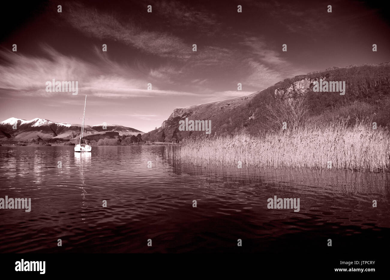 Derwent Water, Keswick, Lake District Stock Photo