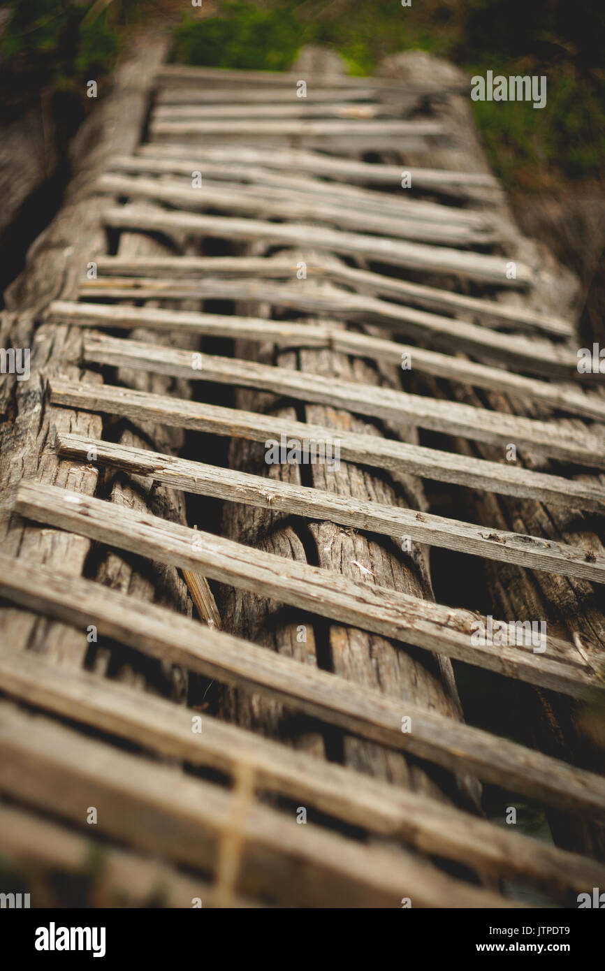 Old wooden ladder hires stock photography and images Alamy
