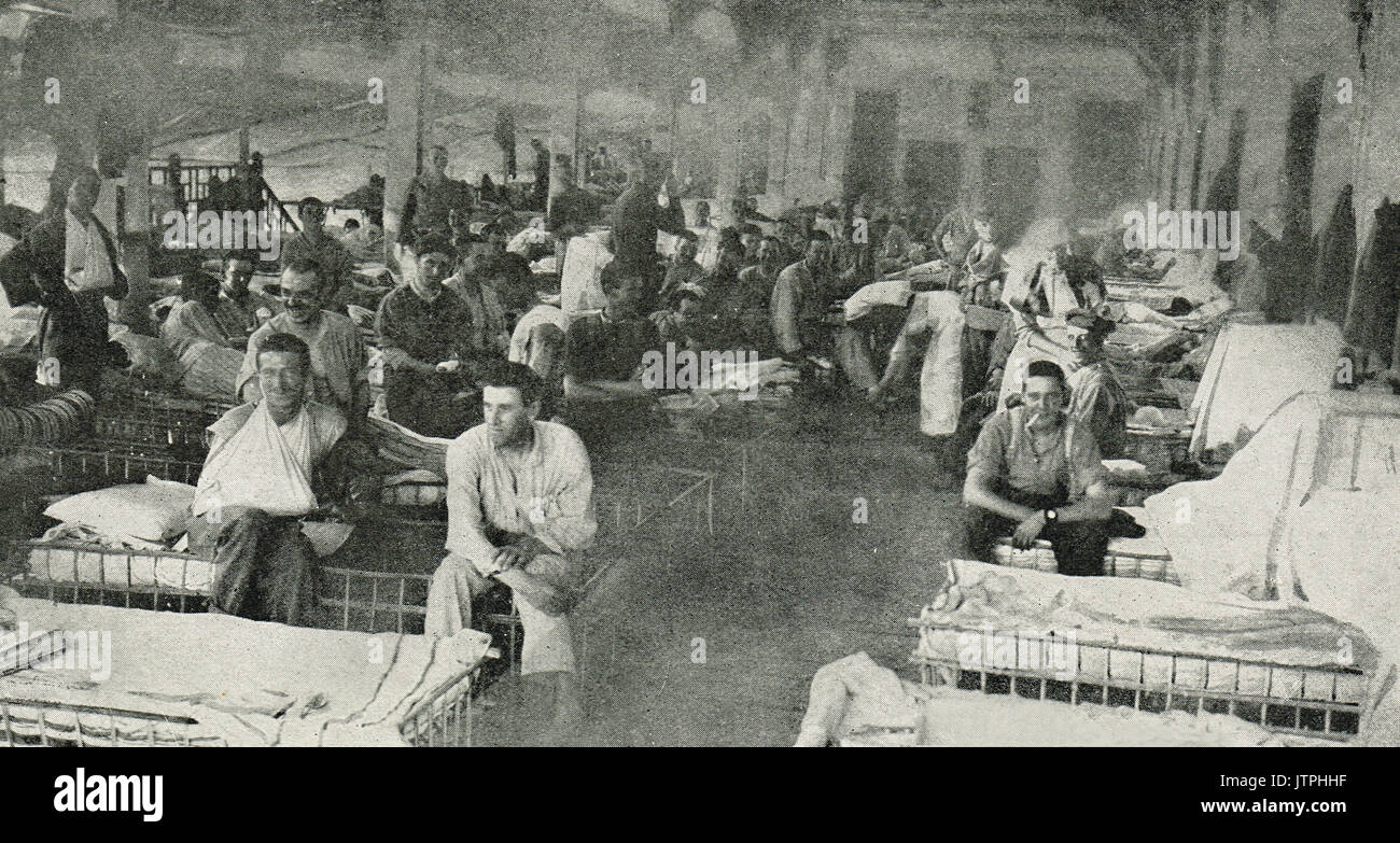 Luna park hospital in Cairo, Egypt, WW1 Stock Photo Alamy