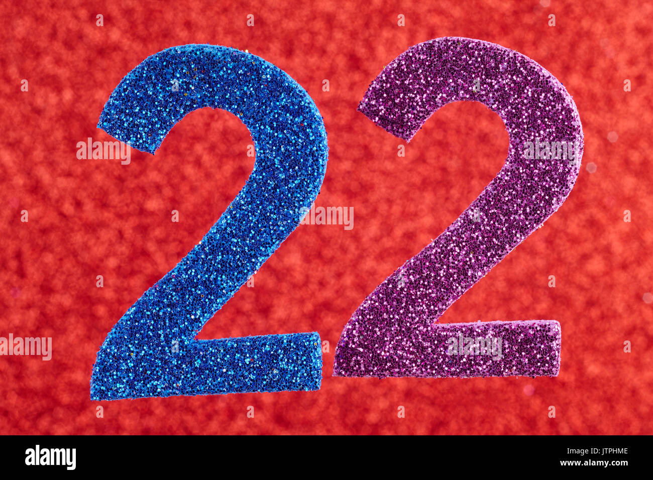Number 22 Twenty Two High Resolution Stock Photography and Images - Alamy
