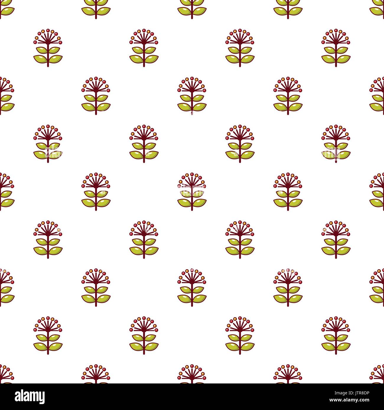 Honey flower pattern seamless Stock Vector