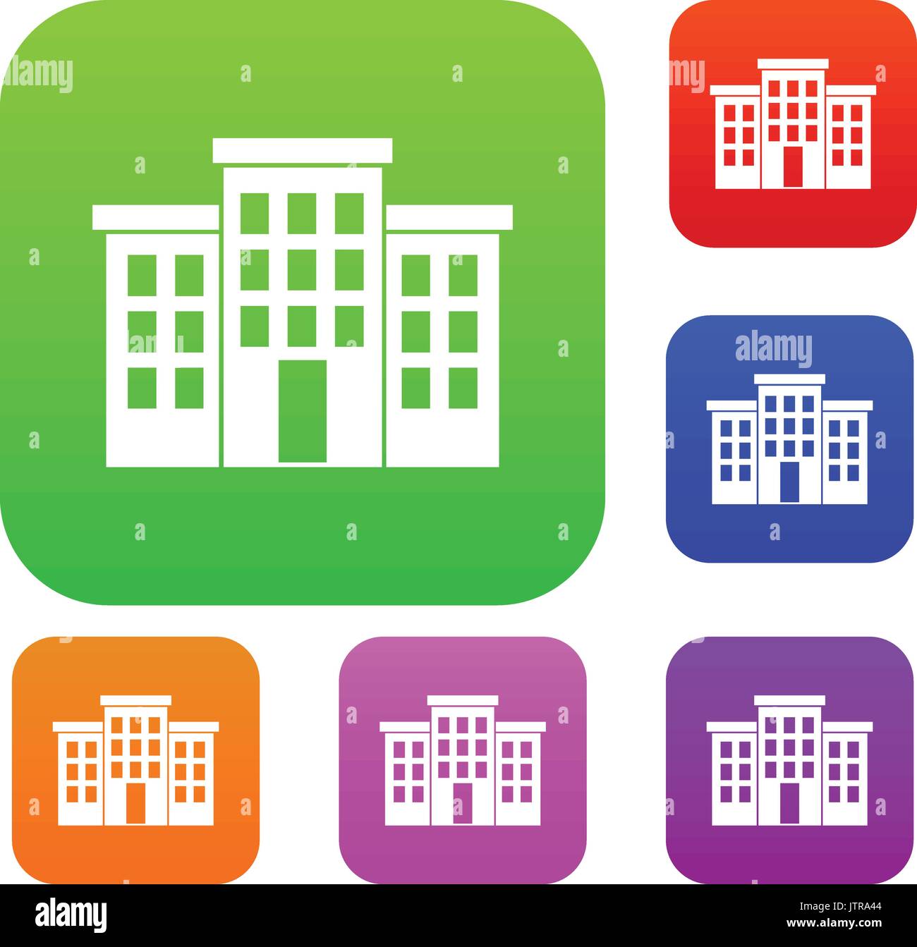 Building set collection Stock Vector Image & Art - Alamy