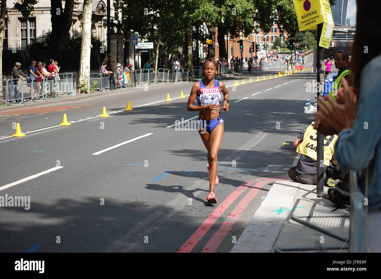 IAAF World Championships Women's Marathon London 2017 Stock Photo