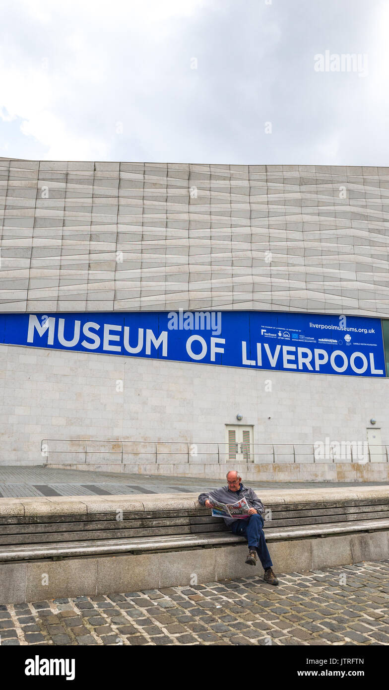 The museum of Liverpool Stock Photo