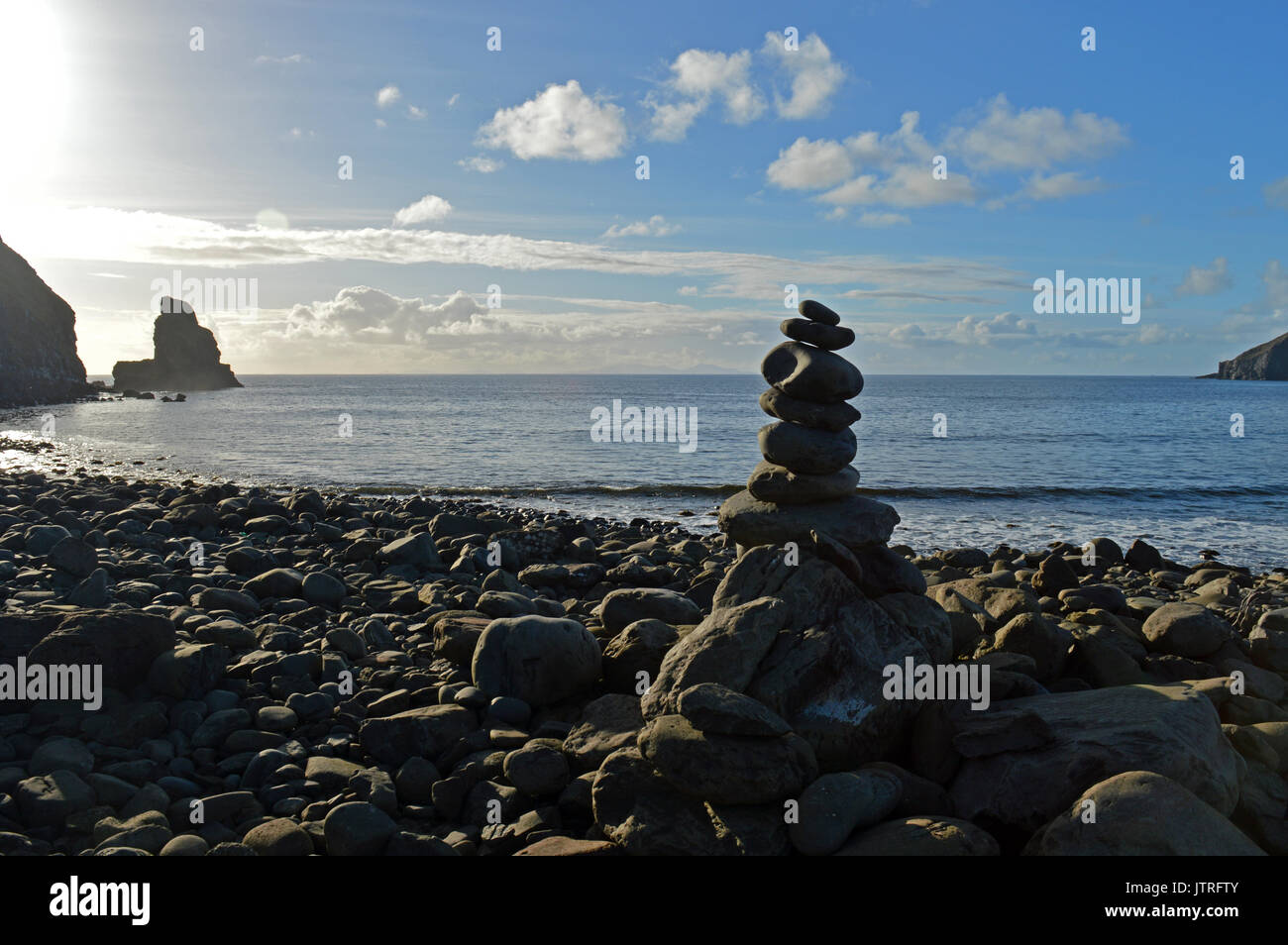 Talisker Bay Isle of Skye Scotland Stock Photo