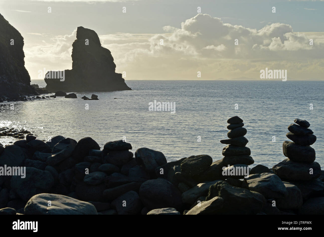Talisker Bay Isle of Skye Scotland Stock Photo