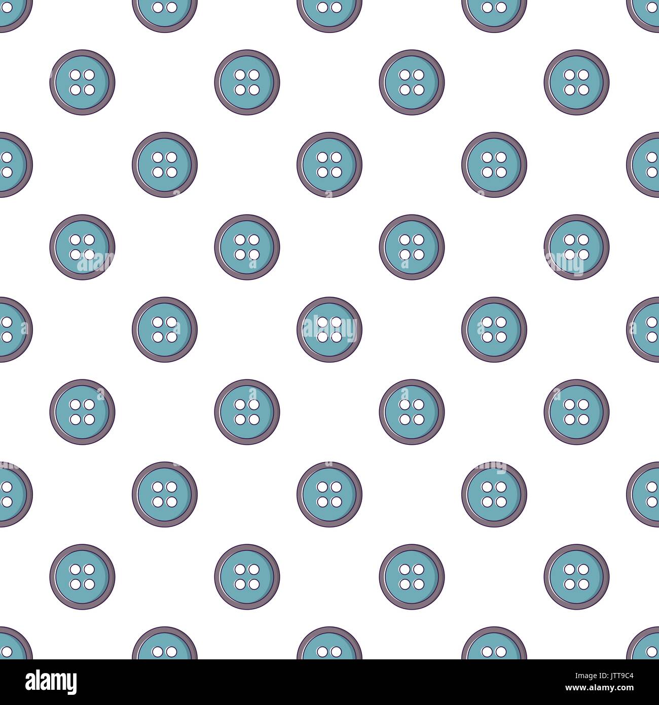 Sewing button pattern seamless Stock Vector