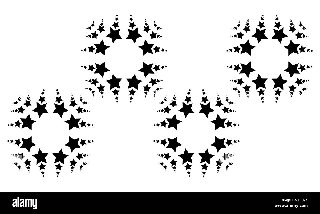 Abstract background star icon collection Stock Vector Image & Art - Alamy
