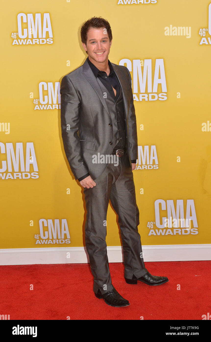 NASHVILLE, TN NOVEMBER 1 Easton Corbin on the Macy's Red Carpet at